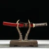Heavenly Fire - Hand Forged 1065 Carbon Steel Tanto Sword