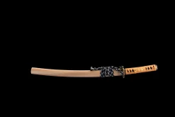 Compassion's Crossing - Hand Forged 1065 Carbon Steel Wakizashi Sword