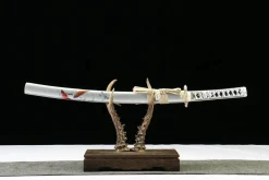 Koi Wakizashi - Hand Forged 1065 Carbon Steel Wakizashi Sword