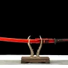 Crimson Eclipse - Hand Forged 65Mn Spring Steel Katana Sword