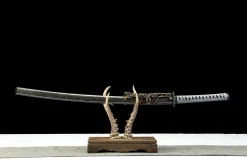 Hollow Blue - Hand Forged 65Mn Spring Steel Katana Sword