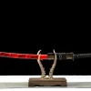 Scarlet Phantom - Hand Forged 65Mn Spring Steel Katana Sword