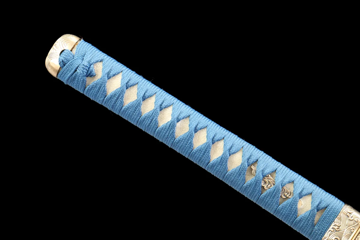 Azure Void - Hand Forged Artisan Hand-Forged Steel Katana Sword - Image 3