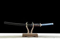 Azure Void - Hand Forged Artisan Hand-Forged Steel Katana Sword