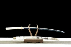 Alternative view of Cold Peak Radiance - Hand Forged Carbon Steel Katana Sword