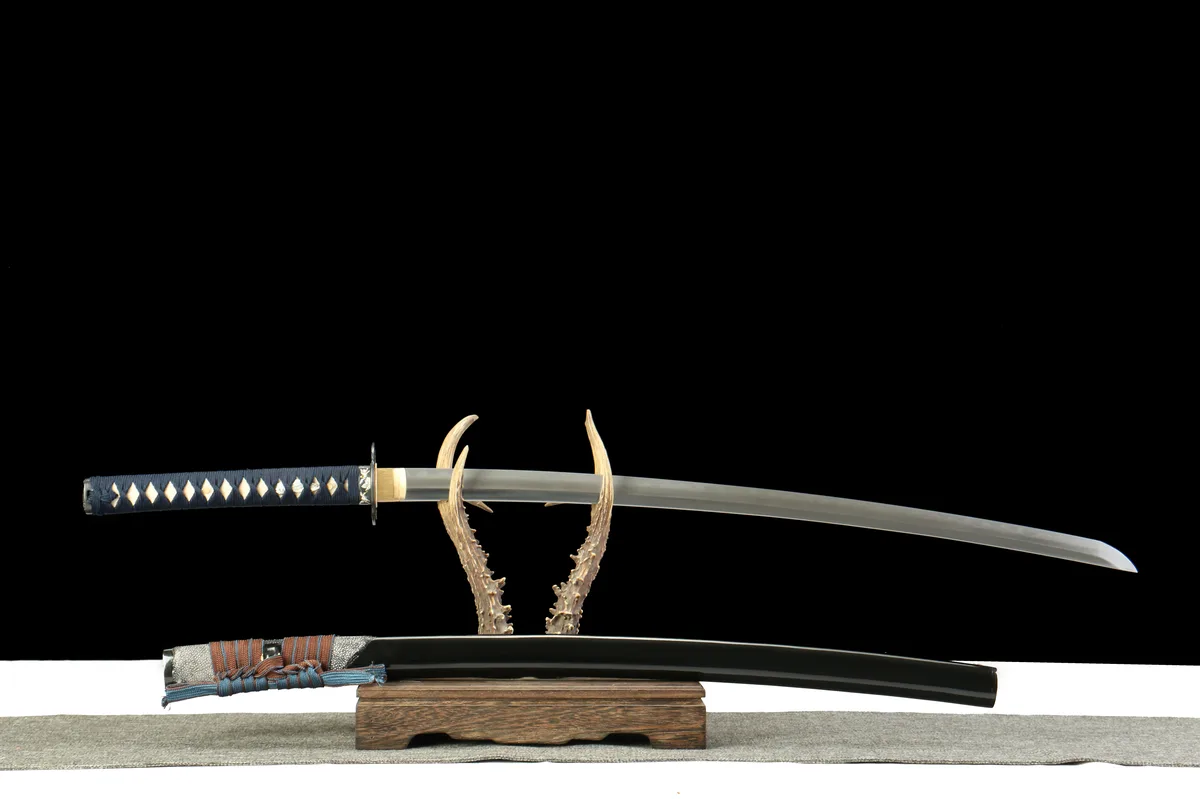 Crane Shadow - Hand Forged Artisan Hand-Forged Steel Katana Sword - Image 2