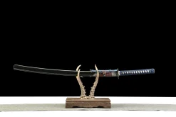 Crane Shadow - Hand Forged Artisan Hand-Forged Steel Katana Sword