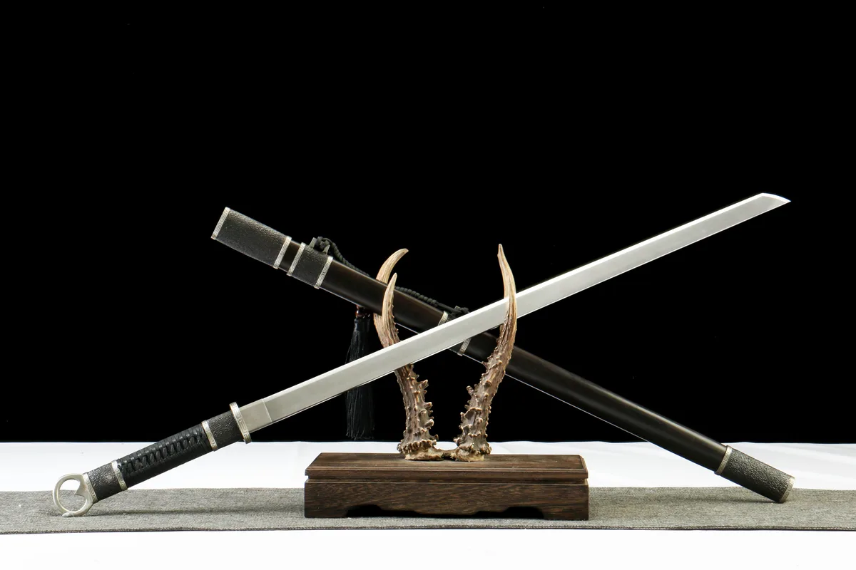 Night Slash - Hand Forged Carbon Steel Katana Sword - Image 8
