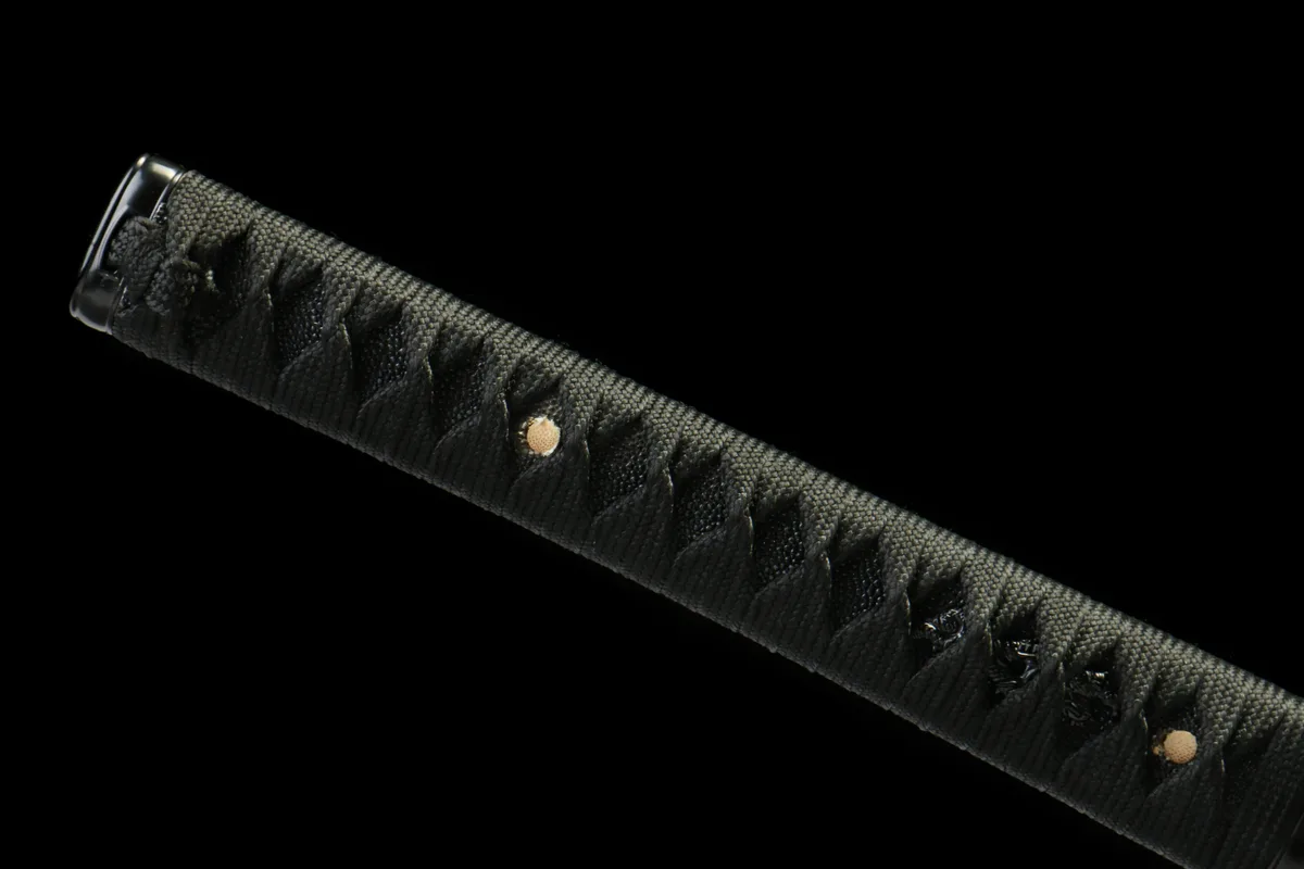 Black Thunder - Hand Forged Ceramic Coated Steel Katana Sword - Image 3