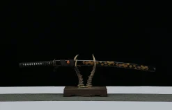 Blossom Moon - Hand Forged Damascus Steel Katana Sword