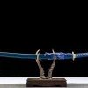 Deep Sea Gold - Hand Forged Clay-Tempered Damascus Steel Katana Sword