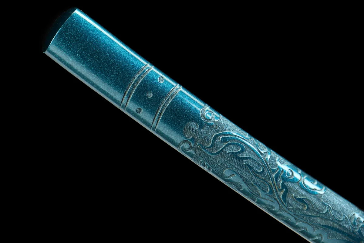 Fallen Star - Hand Forged Damascus Steel Katana Sword - Image 5