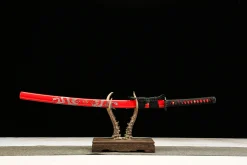 Flame Dragon - Hand Forged Damascus Steel Katana Sword