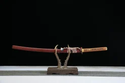 Flame Edge - Hand Forged Damascus Steel Katana Sword