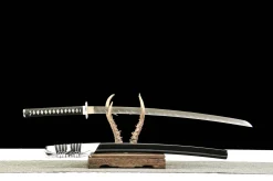 Alternative view of Frost Flower - Hand Forged Damascus Steel Katana Sword