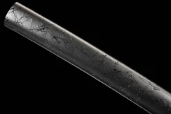 Night Ember Star Fall - Hand Forged Damascus Steel Katana Sword