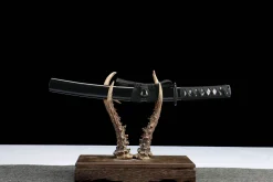 Burning Night - Hand Forged High Carbon Steel Tanto Sword