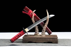Cloud Deep Unknown - Hand Forged High Carbon Steel Tanto Sword