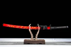 Alternative view of Blade of Condemnation - Hand Forged T10 Tool Steel Katana Sword