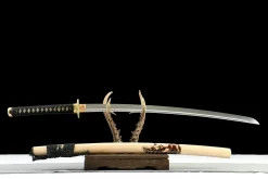 Alternative view of Dark Cloud Slash - Hand Forged T10 Tool Steel Katana Sword