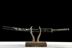 Dark Gleam - Hand Forged T10 Tool Steel Katana Sword