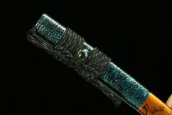Alternative view of Dark Gold Radiance - Hand Forged T10 Tool Steel Katana Sword