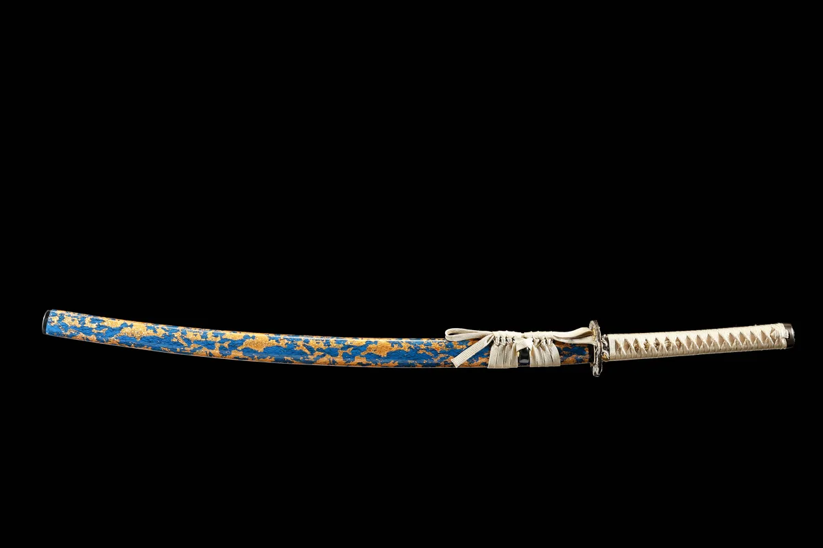 Frost Blossom Drifting Cloud - Hand Forged T10 Tool Steel Katana Sword - Image 7