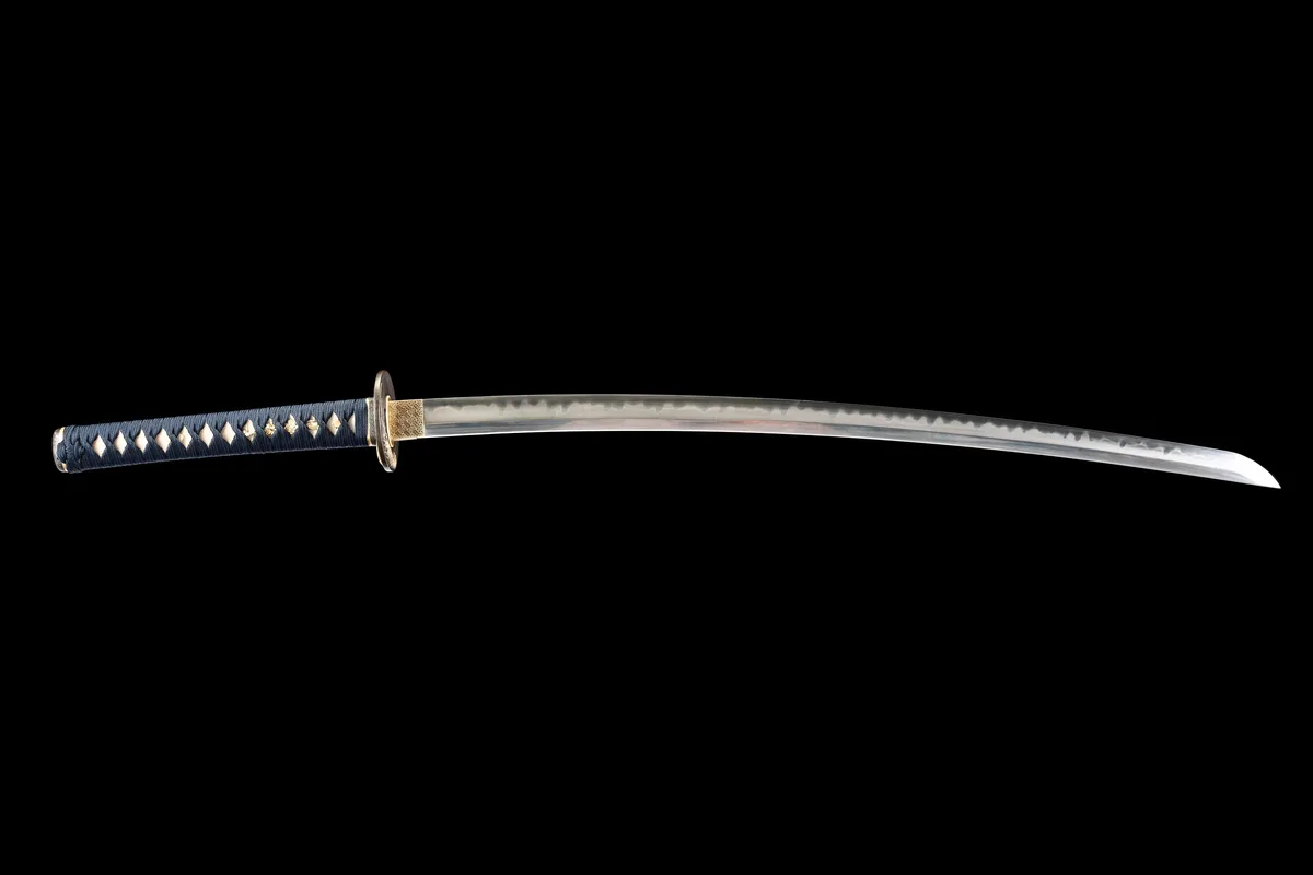 Ink Scale Flowing Light - Hand Forged T10 Tool Steel Katana Sword