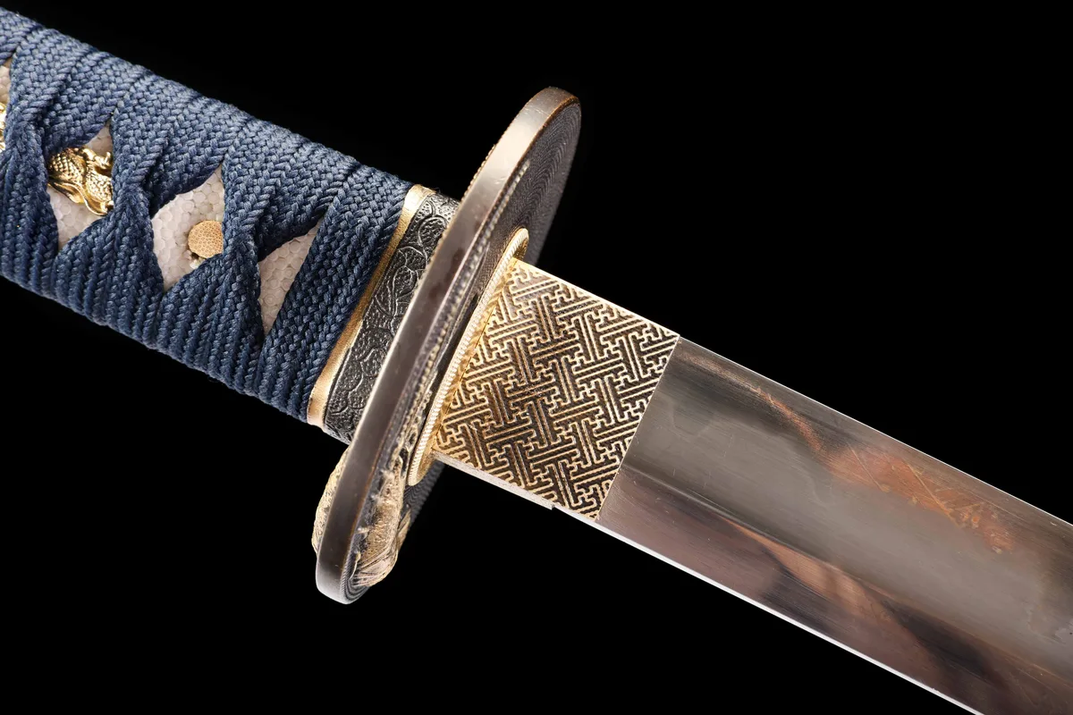 Ink Scale Flowing Light - Hand Forged T10 Tool Steel Katana Sword - Image 6