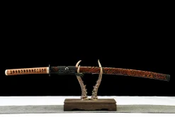 Shadow Carve - Hand Forged T10 Tool Steel Katana Sword