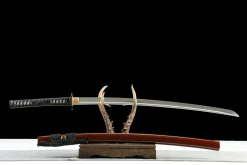 Alternative view of Tempered Void - Hand Forged T10 Tool Steel Katana Sword