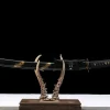 Golden Plume - Hand Forged T10 Tool Steel Wakizashi Sword