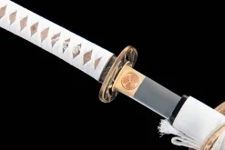 Platinum Edge - Hand Forged 1065 Carbon Steel Wakizashi Sword
